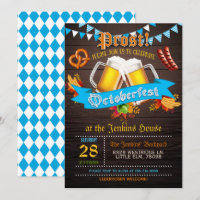 Convite para o Oktoberfest