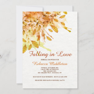 Convite para o outono de Nova Inglaterra