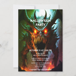 Convite para o Partido Monstro das Bruxas