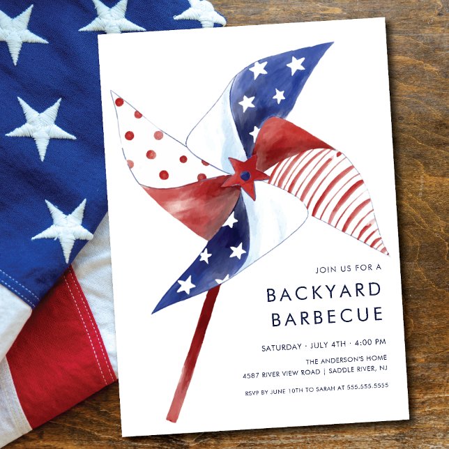 Convite para o Partido Patriota PinWheel (Criador carregado)