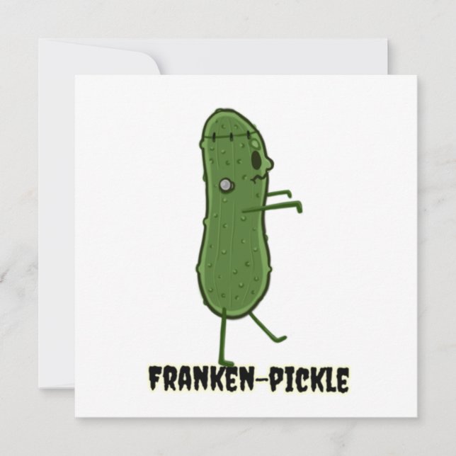 Convite para o Picles-Frankenstein (Frente)