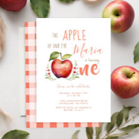 Convite para o primeiro aniversário da Apple Water