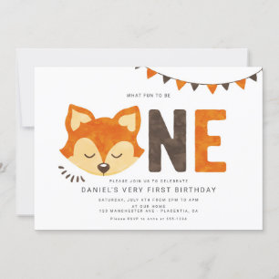 Convite para o primeiro aniversário do Minimalista