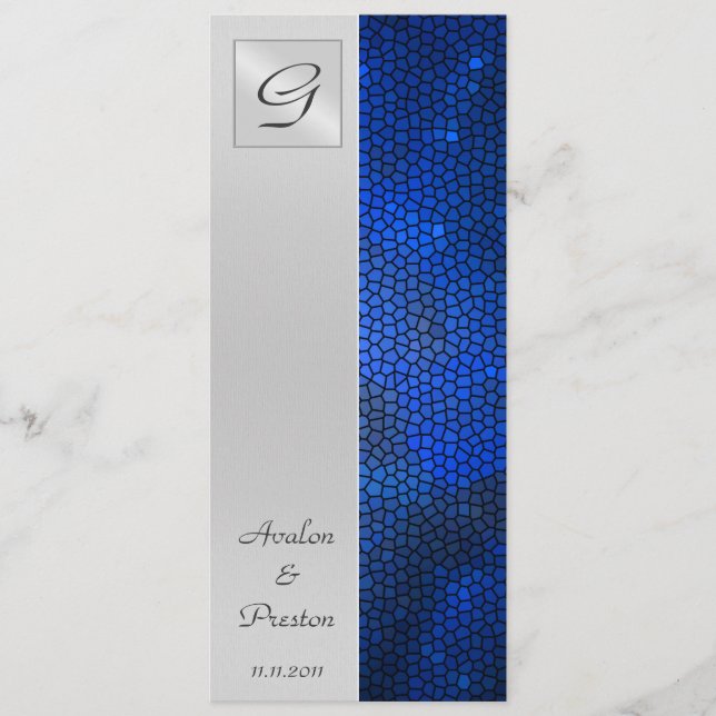 Convite para o Programa de Casamento em Vidro Sapp (Frente)