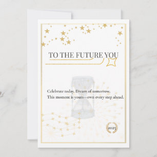 Convite Para o Seu Futuro – Carta de Graduação Elegante