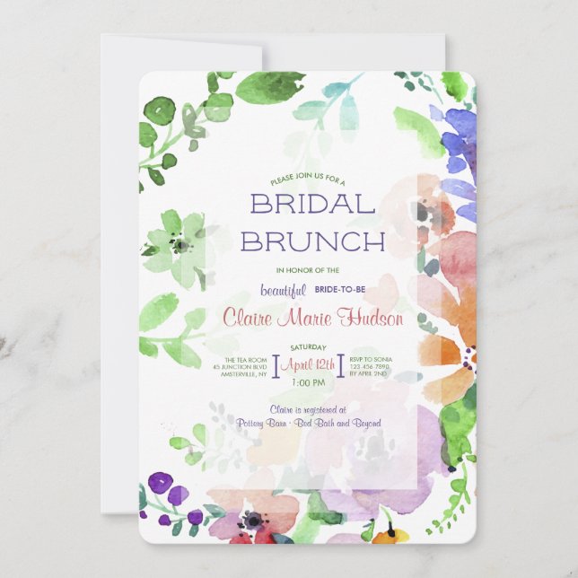 Convite para o Spring Fling (Frente)