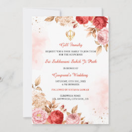 Convite para o Sukhmani Sahib Path, Convite para A