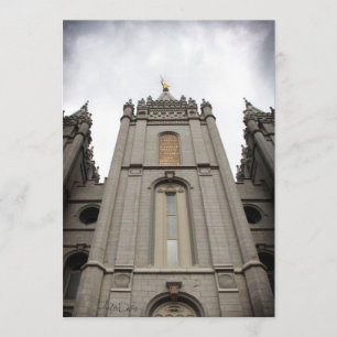 convite para o templo de salt lake city ut mormon 