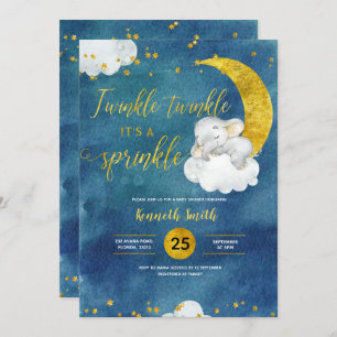 Convite para o Twinkle Star Baby Sprinkle