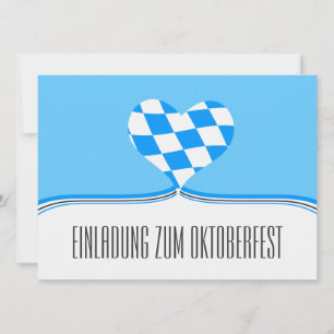 Convite para Oktoberfest