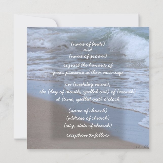 convite para onda (Frente)