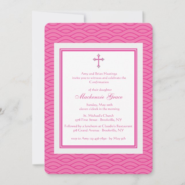 Convite para ondas de espera (Frente)