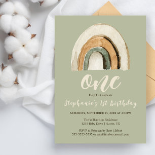 Convite para Orçamento do primeiro aniversario Ver