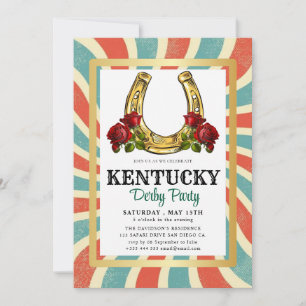 Convite Para os Races! Junte-se a nós para um Partido Derb