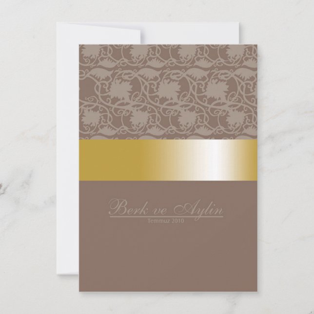 convite para ouro (Frente)