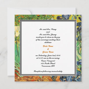 Convite para pais noivos, casamento