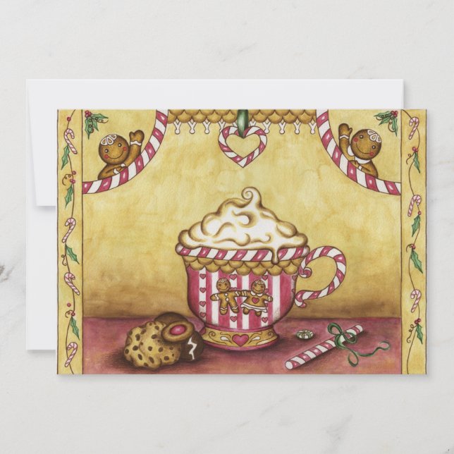 Convite para pão de Natal (Frente)