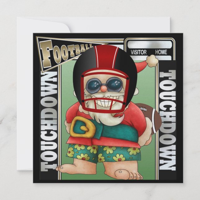 Convite para Papais noeis de futebol - SRF (Frente)