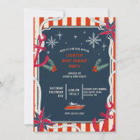 Convite para Parada de Barcos de Natal