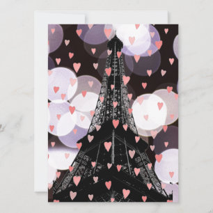 Convite para Paris de Amor