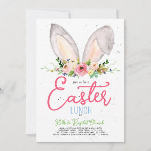 Convite para páscoa Brunch, Convite para almoço de