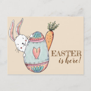 Convite para Páscoa de água em Brunch e Caça-Ovos.