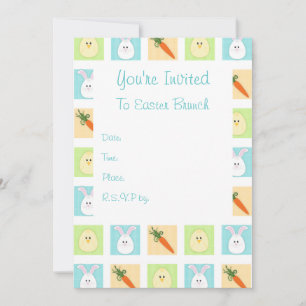 Convite para Páscoa Trio