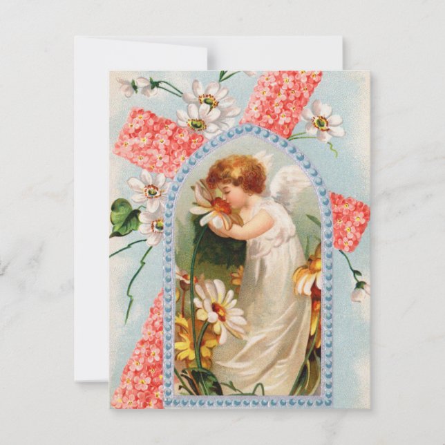 Convite para Páscoa Vintage (Frente)