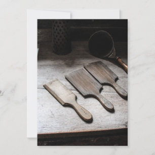 Convite para Pats de Manteiga Vintage