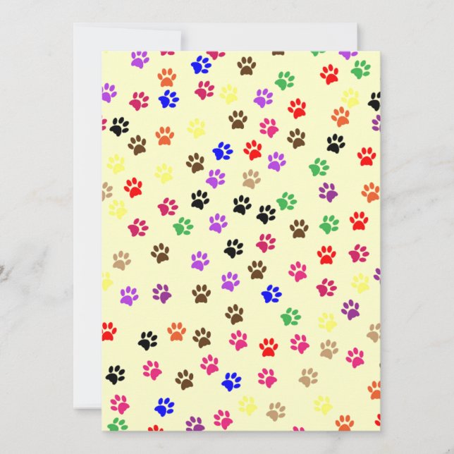Convite para Paws (Frente)