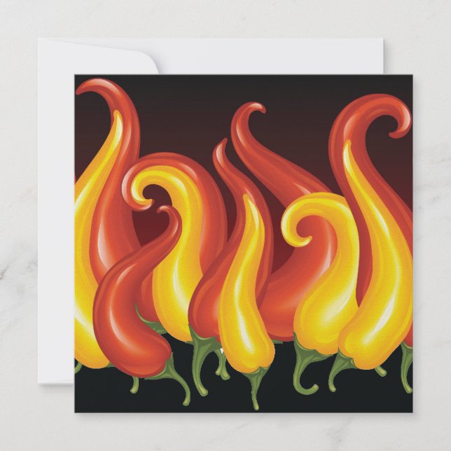 Convite para Pepper Chili (Frente)