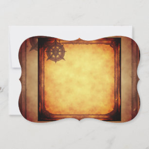 Convite para Piratas de aniversários de criança