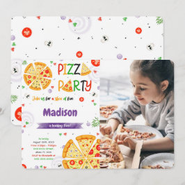 Convite para Pizza Photo