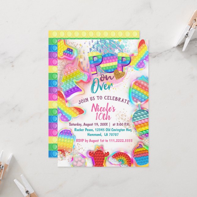 Convite para pop (Frente/Verso In Situ)