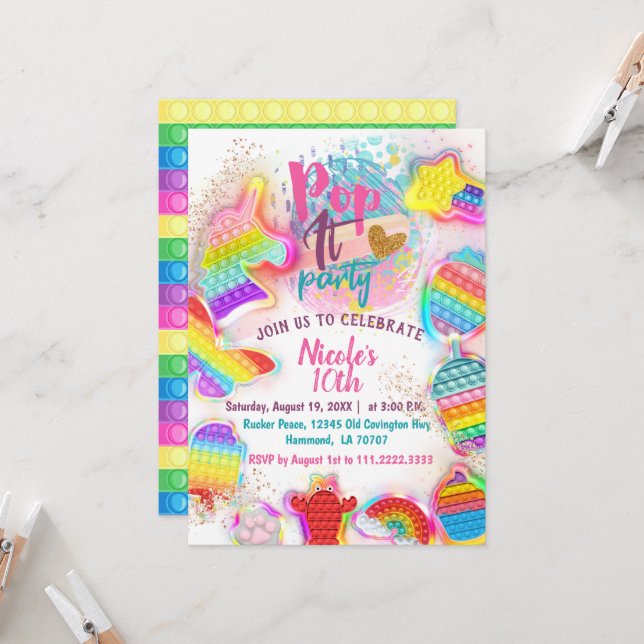 Convite para pop (Frente/Verso In Situ)