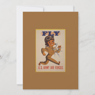 Convite para Posteres vintage WII