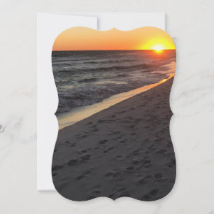 Convite para Praia da Flórida