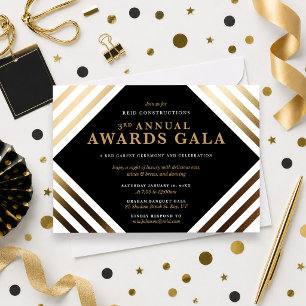 Convite para Prêmios Gala