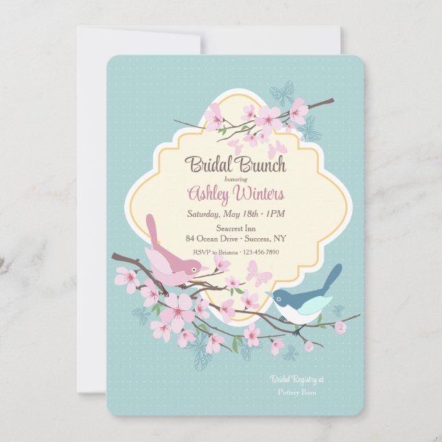 Convite para primavera (Frente)