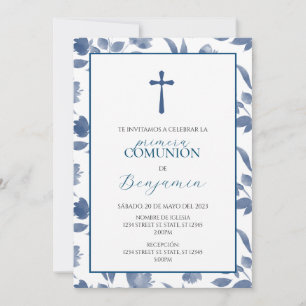 CONVITE PARA PRIMEIRA COMUNHÃO OU EVENTO RELIGIOSO