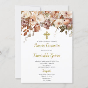 Convite para primeira comunidade floral do outono