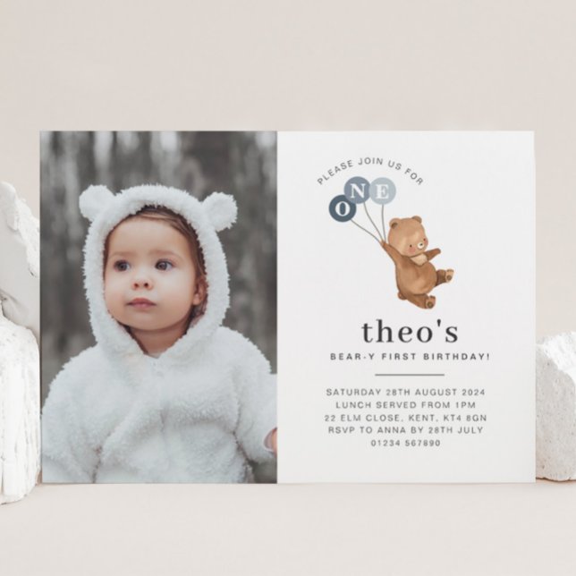 Convite para primeiro aniversario de Fotografia do (Criador carregado)