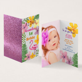 Convite para primeiro aniversario de Fotografia Lu