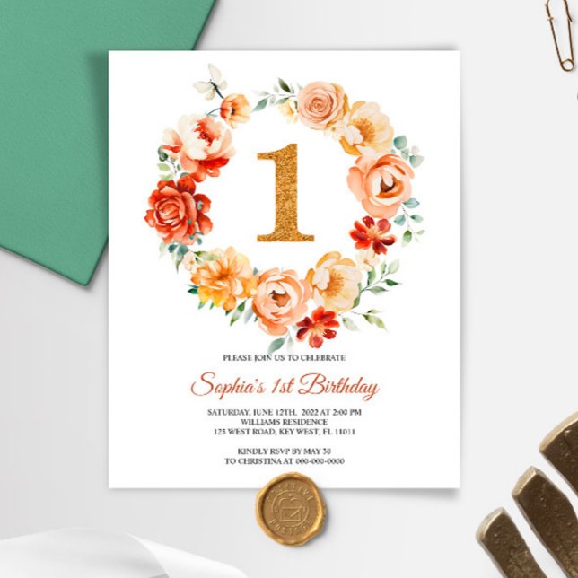 Convite para primeiro aniversario de Rua Vermelha  (Criador carregado)