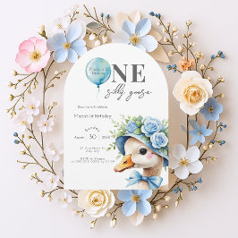 Convite para primeiro aniversario de um Bobo de ga