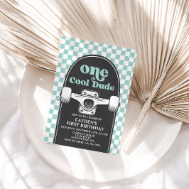 Convite para primeiro aniversario do Skateboard On