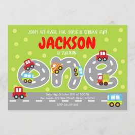 Convite para Primeiro Aniversário do Transporte