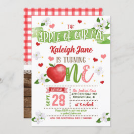 Convite para primeiros aniversarios Apple - Apple