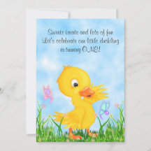 Convite para primeiros aniversarios de bolso e bor