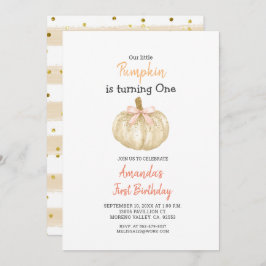 Convite para primeiros aniversarios de Bombagem de